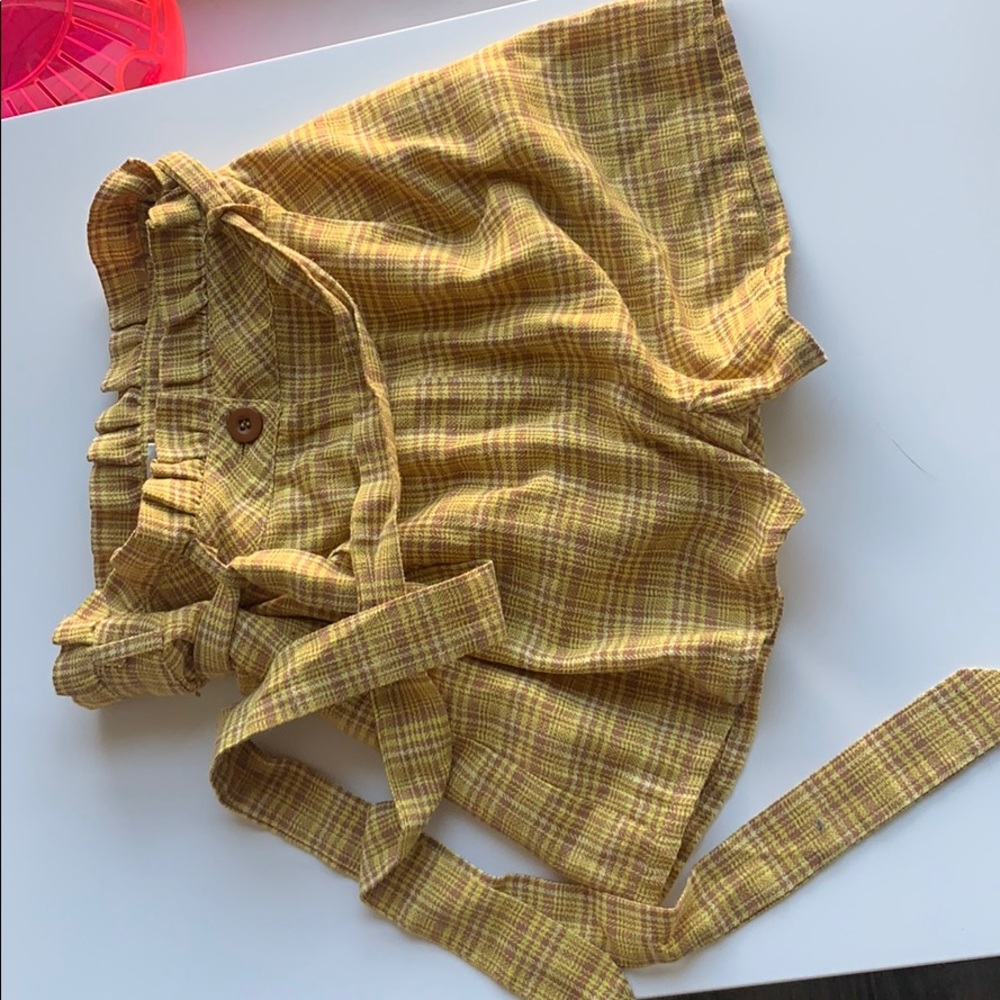 wild honey plaid shorts